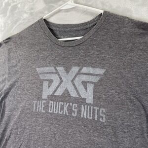 PXG T-Shirt men's XL "The Duck's Nuts" Graphic Tee Parsons Xtreme Golf Crew Neck